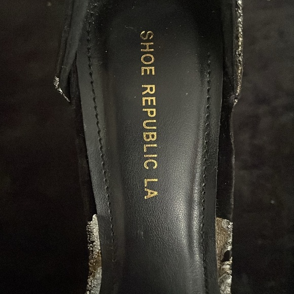 Shoe Republic LA 4.5 inch black high heels - Picture 4 of 4